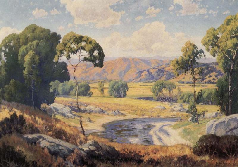 Maurice Braun Land of Sunshine Sweden oil painting art